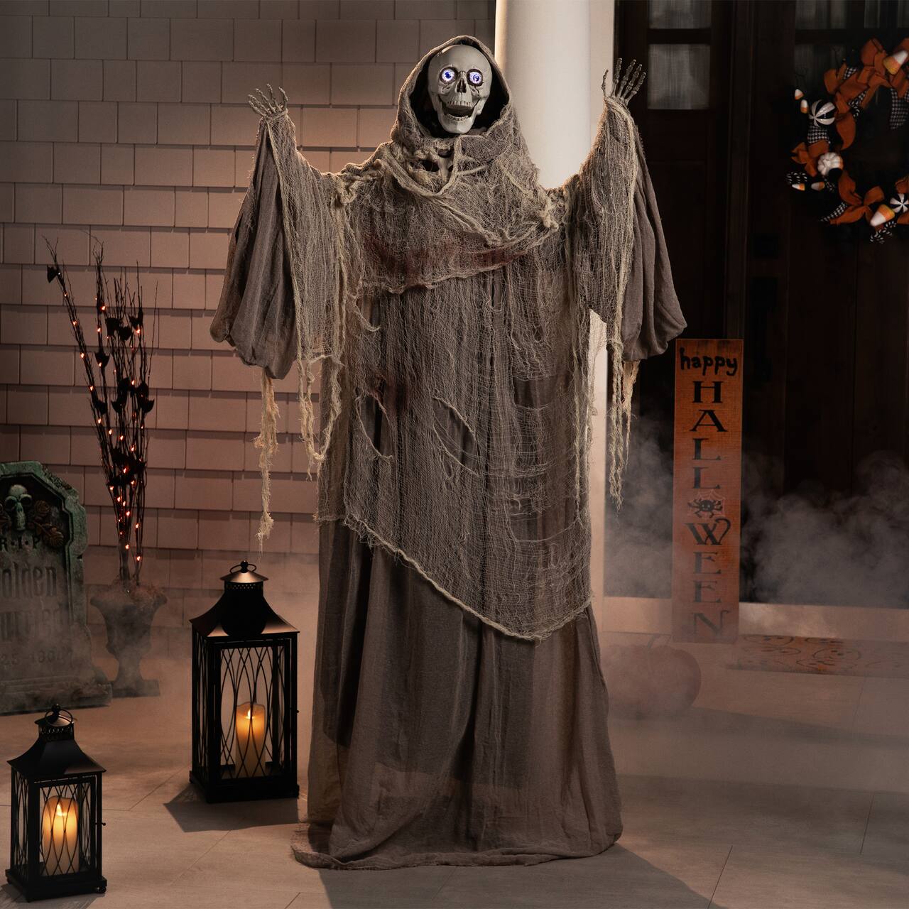 65" Lighted & Animated Master of Death Halloween Decoration